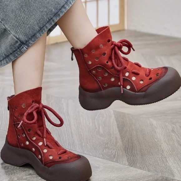 Ladies shoes deer leather shoes - Picture 4 of 4